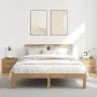 Bedside tables 2 units engineered wood brown oak 40x30x40 cm by , Nightstands - Ref: Foro24-855927, Price: 78,15 €, Discount: %