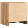 Bedside tables 2 units engineered wood brown oak 40x30x40 cm by , Nightstands - Ref: Foro24-855927, Price: 78,15 €, Discount: %
