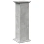 Gray concrete pedestal display with storage 31x30x90 cm by , Pot stands - Ref: Foro24-854610, Price: 65,22 €, Discount: %