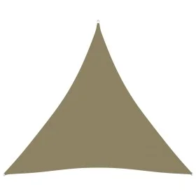 Triangular beige Oxford fabric sun shade sail 3x3x3 m by vidaXL, Umbrellas - Ref: Foro24-135170, Price: 25,89 €, Discount: %
