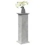 Gray concrete pedestal display with storage 31x30x90 cm by , Pot stands - Ref: Foro24-854610, Price: 65,22 €, Discount: %