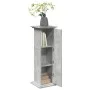 Gray concrete pedestal display with storage 31x30x90 cm by , Pot stands - Ref: Foro24-854610, Price: 65,22 €, Discount: %