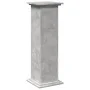 Gray concrete pedestal display with storage 31x30x90 cm by , Pot stands - Ref: Foro24-854610, Price: 65,22 €, Discount: %