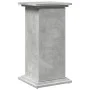 Gray concrete pedestal display with storage 31x30x60 cm by , Pot stands - Ref: Foro24-854619, Price: 47,73 €, Discount: %
