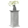 Gray concrete pedestal display with storage 31x30x60 cm by , Pot stands - Ref: Foro24-854619, Price: 47,73 €, Discount: %