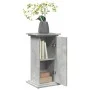 Gray concrete pedestal display with storage 31x30x60 cm by , Pot stands - Ref: Foro24-854619, Price: 47,73 €, Discount: %