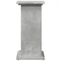 Gray concrete pedestal display with storage 31x30x60 cm by , Pot stands - Ref: Foro24-854619, Price: 47,73 €, Discount: %