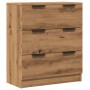 Engineered wood oak artisan sideboard 60x30x70 cm by , Sideboards - Ref: Foro24-856835, Price: 94,31 €, Discount: %