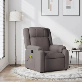 Verstellbarer Relaxsessel aus grauem Taupe-Stoff. von , Sessel - Ref: Foro24-373556, Preis: 266,13 €, Rabatt: %