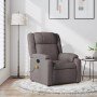 Sillón de masaje reclinable de tela gris taupé de , Sillones - Ref: Foro24-373556, Precio: 236,66 €