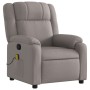 Verstellbarer Relaxsessel aus grauem Taupe-Stoff. von , Sessel - Ref: Foro24-373556, Preis: 260,97 €, Rabatt: %