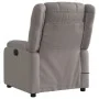 Reclining taupe gray fabric massage chair by , Armchairs - Ref: Foro24-373556, Price: 266,13 €, Discount: %