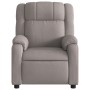 Verstellbarer Relaxsessel aus grauem Taupe-Stoff. von , Sessel - Ref: Foro24-373556, Preis: 260,97 €, Rabatt: %