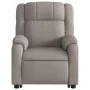 Reclining massage chair with lift in gray taupe fabric by , Armchairs - Ref: Foro24-3205222, Price: 352,05 €, Discount: %