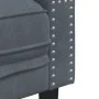 Sofá Chesterfield 3 plazas con cojines terciopelo gris oscuro by , Sofas - Ref: Foro24-372694, Price: 332,06 €, Discount: %