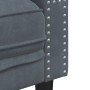 Sofá Chesterfield 3 plazas con cojines terciopelo gris oscuro by , Sofas - Ref: Foro24-372694, Price: 254,33 €, Discount: %