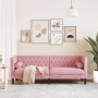 Sofá Chesterfield 3 plazas con cojines terciopelo rosa by , Sofas - Ref: Foro24-372696, Price: 311,35 €, Discount: %