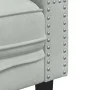 Set sofás Chesterfield con cojines 3 pzas terciopelo gris claro by , Sofas - Ref: Foro24-3209281, Price: 699,72 €, Discount: %