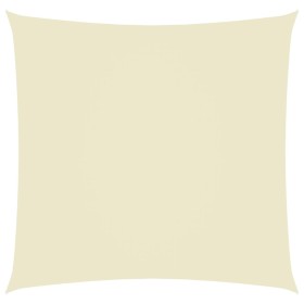 Square sail shade in cream Oxford fabric, 7x7 m. by vidaXL, Umbrellas - Ref: Foro24-135198, Price: 133,71 €, Discount: %