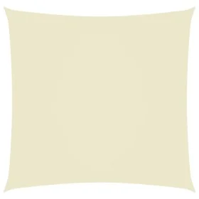 Square sail shade in cream Oxford fabric, 7x7 m. by vidaXL, Umbrellas - Ref: Foro24-135198, Price: 131,06 €, Discount: %