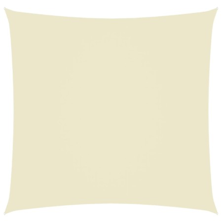Square sail shade in cream Oxford fabric, 7x7 m. by vidaXL, Umbrellas - Ref: Foro24-135198, Price: 133,71 €, Discount: %