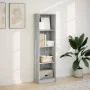 Ingenieurholzregal in Sonoma-Grau 40x24x143 cm von , Bücherregale und Regale - Ref: Foro24-857788, Preis: 45,79 €, Rabatt: %