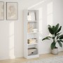 Estantería de madera de ingeniería blanca 40x24x143 cm by , Bookcases and shelves - Ref: Foro24-857783, Price: 44,67 €, Disco...