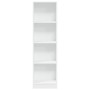 Estantería de madera de ingeniería blanca 40x24x143 cm by , Bookcases and shelves - Ref: Foro24-857783, Price: 44,67 €, Disco...