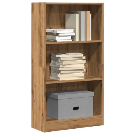 Estantería de madera de ingeniería roble artesano 60x24x109 cm de , Librerías y estanterías - Ref: Foro24-857811, Precio: 51,...