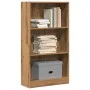 Estantería de madera de ingeniería roble artesano 60x24x109 cm de , Librerías y estanterías - Ref: Foro24-857811, Precio: 51,...
