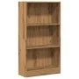 Estantería de madera de ingeniería roble artesano 60x24x109 cm de , Librerías y estanterías - Ref: Foro24-857811, Precio: 51,...