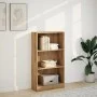 Estantería de madera de ingeniería roble artesano 60x24x109 cm de , Librerías y estanterías - Ref: Foro24-857811, Precio: 51,...