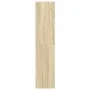 Estantería de madera de ingeniería roble Sonoma 60x24x109 cm de , Librerías y estanterías - Ref: Foro24-857805, Precio: 41,36...