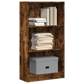 Rauchige Eichenholz-Engineered-Wood-Regal 60x24x109 cm von , Bücherregale und Regale - Ref: Foro24-857807, Preis: 41,88 €, Ra...