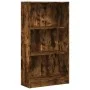 Estantería madera de ingeniería roble ahumado 60x24x109 cm de , Librerías y estanterías - Ref: Foro24-857807, Precio: 45,68 €...