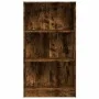 Estantería madera de ingeniería roble ahumado 60x24x109 cm de , Librerías y estanterías - Ref: Foro24-857807, Precio: 45,68 €...