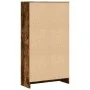 Estantería madera de ingeniería roble ahumado 60x24x109 cm de , Librerías y estanterías - Ref: Foro24-857807, Precio: 45,68 €...