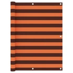 Balkonmarkise Oxford Stoff orange und braun 120x500 cm von vidaXL, Sonnenschirme - Ref: Foro24-134934, Preis: 22,18 €, Rabatt: %