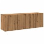 Wand-TV-Möbel, 2 Einheiten, handgefertigte Eiche, 60x30x41 cm. von , TV-Möbel - Ref: Foro24-857665, Preis: 73,04 €, Rabatt: %