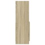 Ingeneering Holz Sideboard Eiche Sonoma 92x33x100 cm von , Bücherregale und Regale - Ref: Foro24-855126, Preis: 71,98 €, Raba...