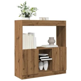 Ingenieurholz-Sideboard Eiche Artisian 92x33x100 cm von , Bücherregale und Regale - Ref: Foro24-855132, Preis: 72,30 €, Rabat...