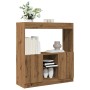 Ingenieurholz-Sideboard Eiche Artisian 92x33x100 cm von , Bücherregale und Regale - Ref: Foro24-855132, Preis: 73,21 €, Rabat...