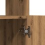 Engineered wood oak artisian sideboard 92x33x100 cm by , Bookcases and shelves - Ref: Foro24-855132, Price: 73,21 €, Discount: %