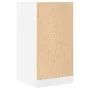 Armario botiquín madera de ingeniería blanco 40x41x77,5 cm by , Lockers and storage cabinets - Ref: Foro24-855187, Price: 68,...