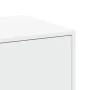Erste-Hilfe-Schrank aus weißem Ingenieurholz 40x41x77,5 cm von , Schließfächer und Lagerschränke - Ref: Foro24-855187, Preis:...