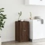 Armario botiquín madera ingeniería marrón roble 40x41x77,5 cm by , Lockers and storage cabinets - Ref: Foro24-855193, Price: ...