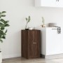 Armario botiquín madera ingeniería marrón roble 40x41x77,5 cm by , Lockers and storage cabinets - Ref: Foro24-855193, Price: ...