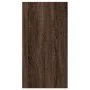 Armario botiquín madera ingeniería marrón roble 40x41x77,5 cm by , Lockers and storage cabinets - Ref: Foro24-855193, Price: ...