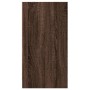 Armario botiquín madera ingeniería marrón roble 40x41x77,5 cm by , Lockers and storage cabinets - Ref: Foro24-855193, Price: ...