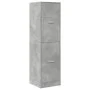 Armario botiquín madera ingeniería gris hormigón 40x41x144,5 cm de , Taquillas y armarios de almacenamiento - Ref: Foro24-330...